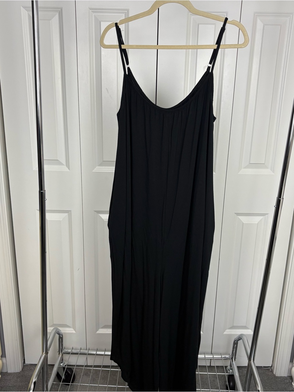 Z SUPPLY BLACK Wide leg ROMPER